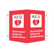 AED Aluminum 3D Sign